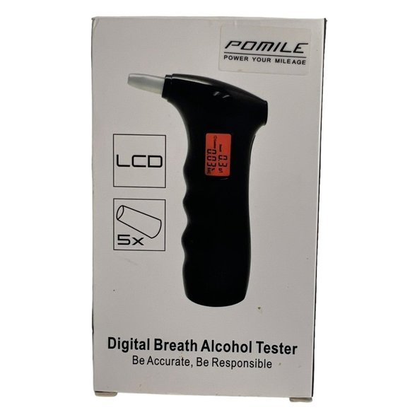 Pomile Other Digital Breath Alcohol Tester Breathalyzer 5